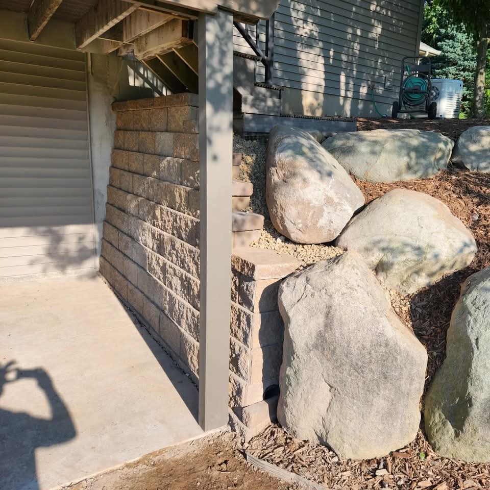 Drainage and yard grading by Bernal Landscape