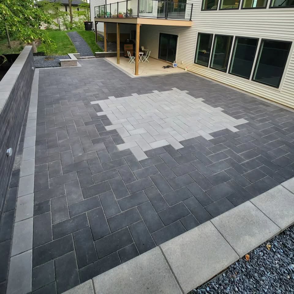 Finished Bernal Landscape project in West Michigan