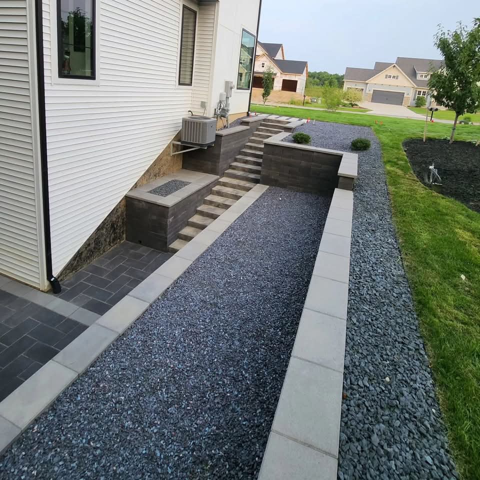 Custom landscape installation by Bernal Landscape Management