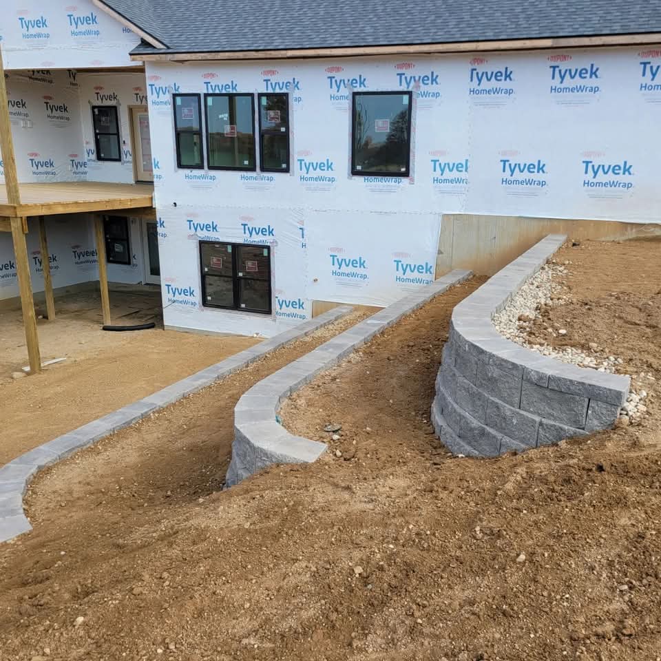 Finished Bernal Landscape project in West Michigan