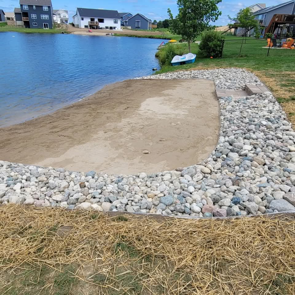 Paver patio installation in Grand Rapids, MI