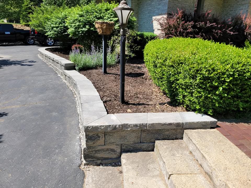 Outdoor living space installed by Bernal Landscape